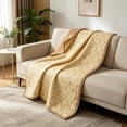 thumbnail image 4 of Dtchnegua Bear Print Quilted Bedspread, Soft Lightweight Summer Blanket 59.1" x 78.7" for All Seasons, 4 of 6