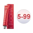 thumbnail image 5 of Schwarzkopf Professional Igora Royal Permanent Hair Color Creme Dye (5-99 Light Brown Violet Extra), 5 of 5