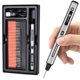 thumbnail image 1 of Bolígrafo de Grabado Mini Eléctrico Inalámbrico – Para Artistas y Aficionados al Bricolaje, Graba 50+ Superficies, Incluye 42 Accesorios, 5 Velocidades, Paquete Sencillo Gris, 1 of 5