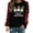 Red3, variant on Womens Tops Christmas Print Plaid Long Sleeves Round Neck Winter Printed Loose Casual Sweatshirts,Tops for Women Red S