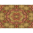 thumbnail image 1 of Ahgly Company Machine Washable Indoor Rectangle Transitional Yellow Area Rugs, 5' x 8', 1 of 7