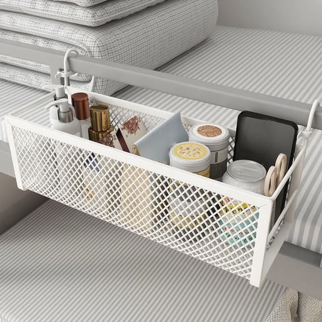 Organizadores de armario y almacenamiento, Organización y almacenamiento, Cesta de almacenamiento para dormitorio, Cesta de almacenamiento multiusos para dormitorio de estudiantes, Cesta colgante para