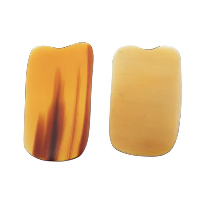 lionlar 2pcs Natural Body Facial Scraping Board Handheld SPA Massage Tool 04