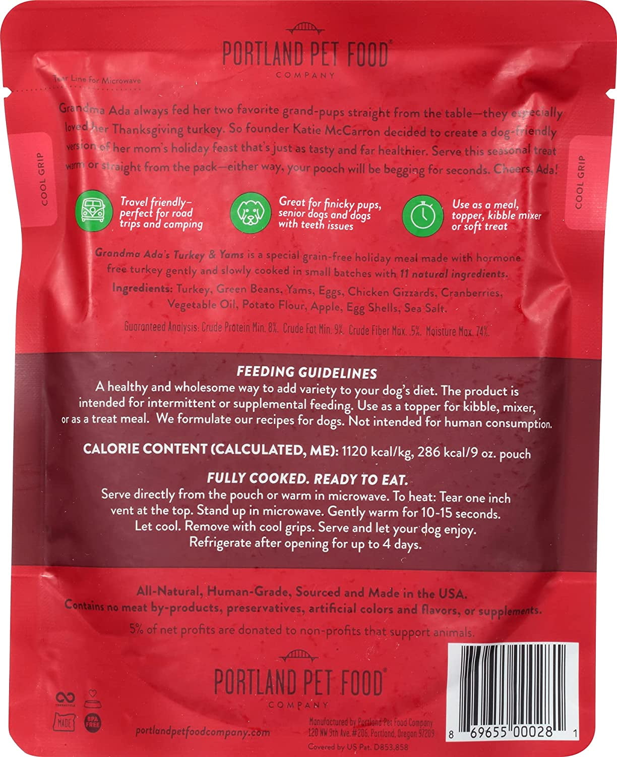 MEAL DOG TURKEY YAM Pack Of 8