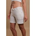 thumbnail image 3 of Women's Cottonique W12211 Latex Free Organic Cotton Lounge Short (Natural 4/5), 3 of 5