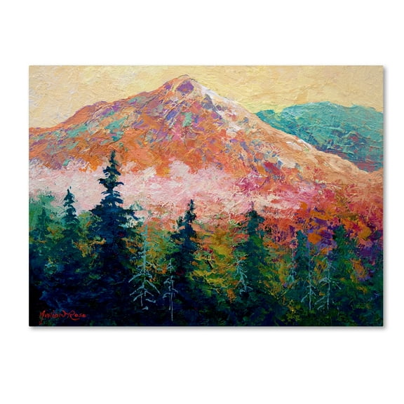 Trademark Fine Art 'Mtn Sentinel' Canvas Art by Marion Rose
