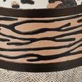 thumbnail image 5 of Popular Bath Gazelle Collection Animal Print Trash Can, Multicolor, Resin Material, 5 of 5