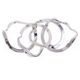 thumbnail image 2 of TISHITA Metal Brain Teaser Puzzles Solutions Kids Adult Puzzle Intelligence Toy Gift, 2 of 6
