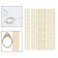 thumbnail image 2 of kurtrusly Ring Size Adjuster Loose Rings Guard Spacer Sizer Fitter 12Pcs Gold, 2 of 9