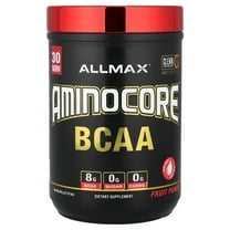 AMINOCORE BCAA, Fruit Punch, 0.69 lbs (315 g), ALLMAX