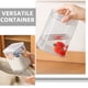 thumbnail image 5 of Caja de almacenamiento de yogur transparente con tapa, recipiente de plástico para alimentos, vaso de yogur casero, recipiente hermético para almacenar alimentos y preparar comidas, 5 of 6