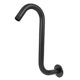 thumbnail image 4 of Brazo de extensión para ducha G1/2 "Accesorio de baño Negro 8in 201 Brazo de extensión de ducha curvo en S de gran altura de acero inoxidable, 4 of 5