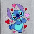 thumbnail image 3 of Lilo & Stitch - Heart Eyes Stitch - Men's Long Sleeve T-Shirt, 3 of 5