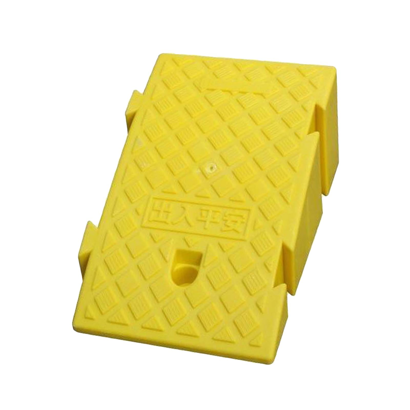 Rampe De Seuil Pyle En Caoutchouc - 122x40.6cm Capacité 5000kg - Pour Trottoir/Garage