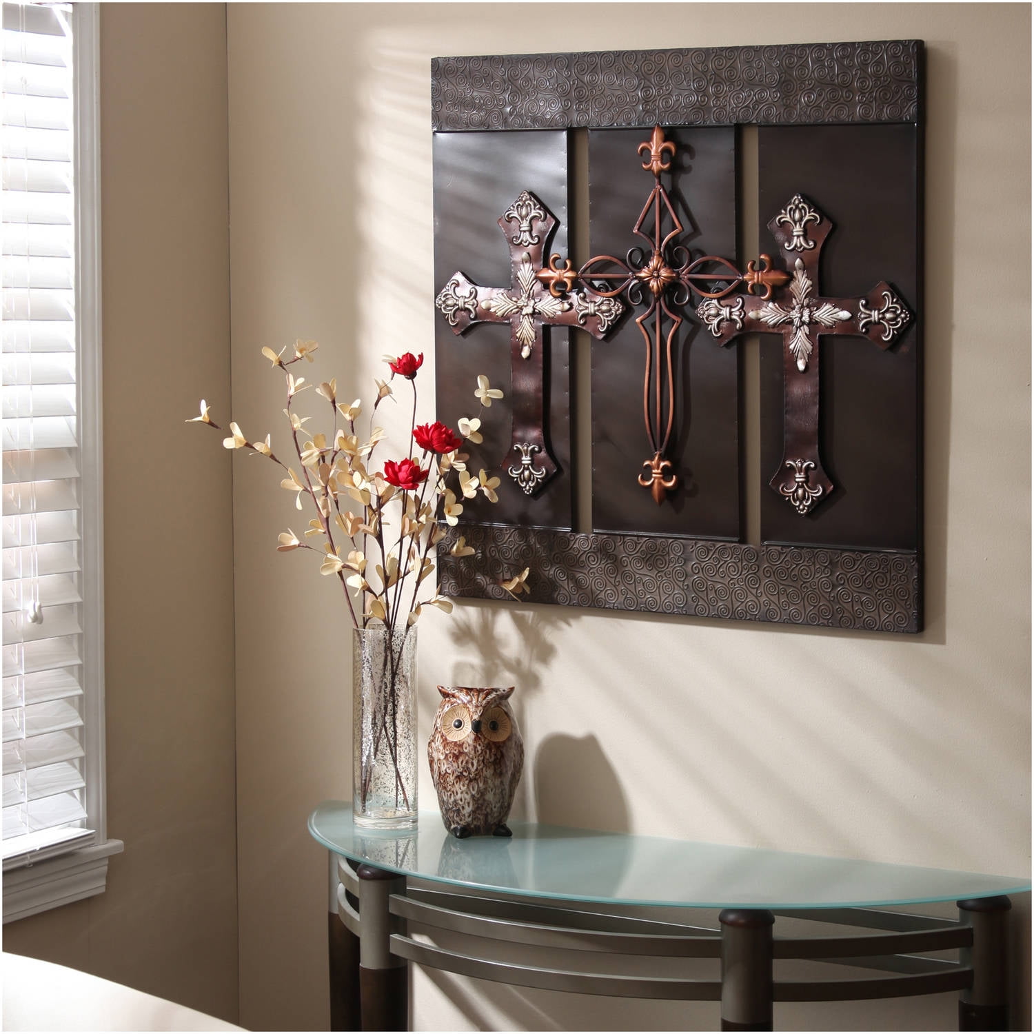 Elegant Expressions Hosley 12 Mercury Glass Vase Walmart throughout elegant expressions home decor for your Reference