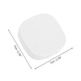 thumbnail image 3 of Unique Bargains 1 Set Contact Lens Case Simple Square Lens Storage Case White, 3 of 5