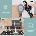 thumbnail image 6 of Black Daisy Flower Colorful Blooms Pattern Kitchen Rugs Sets Of 3,Kitchen Runner Rugs Non Skid Washable,Decorative Kitchen Floor Mats for Kitchen,Sink,Laundry,17"x30"+ 17"x47" + 17"x59", 6 of 6