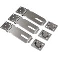 thumbnail image 1 of Paquete de 3 pasadores de cerrojo de acero inoxidable de 4" con tornillos LingWen 8390614661264, 1 of 1