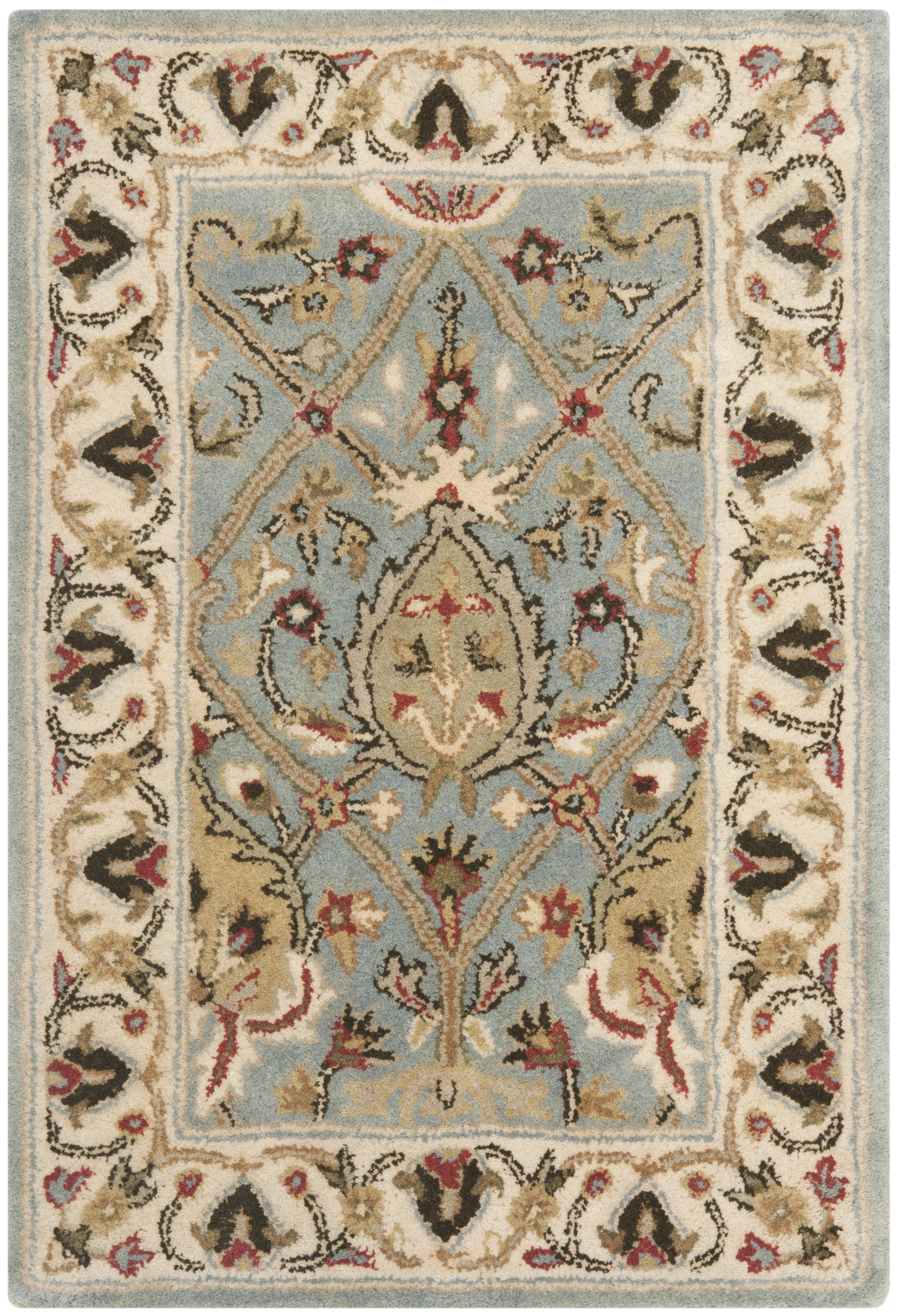 SAFAVIEH Persian Legend Adrian Oriental Area Rug, Gray/Ivory, 2' x 3'