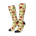 thumbnail image 2 of Balery Cherries And Ladybirds Fun Novelty Socks Men'S Women'S Crew Socks Funny Crazy Novelty Socks Quirky And Cool Socks, 2 of 9