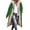 Bean Green, variant on Women Warm Oversized Reversible Fleece Puffer Shearling Down Long Jackets Outerwear with Hood Bean Green M
