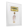 thumbnail image 2 of Stupell Industries Art Deco Couture Brand Bell White Framed Print Under Glass, 13 x 16, by Amanda Greenwood, 2 of 7