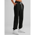 thumbnail image 4 of GHSDFBB Women's Cinch Bottom Sweatpants High Waisted Athletic Joggers, 4 of 6