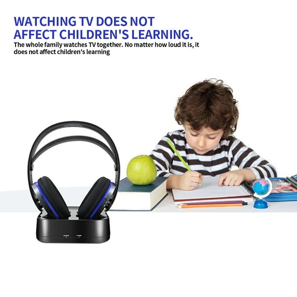 Casque TV sans fil pour regarder la télévision Écouter Casque sans