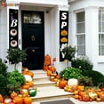 thumbnail image 2 of Spencer Hanging Halloween Decorations, Boo and Spooky Banners Porch for Front Door Outdoor - Halloween Welcome Signs for Yard Garland Party Supplies, 2 of 5