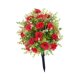 thumbnail image 5 of Rosas artificiales con estacas para el suelo, centro de mesa, planta artificial Rojo, 5 of 9