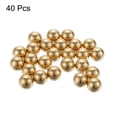 thumbnail image 3 of Uxcell 40 pack Precision Solid Brass Bearing Balls 1/2" Industrial Brass Ball Spheres, 3 of 4