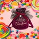 thumbnail image 4 of Cateissary Paquete de 4 bolsas de regalo de Navidad, bolsas de decoración con cordón para vacaciones, artesanías de ambiente de Año Nuevo, Kits de decoración para fiestas, 4 of 6