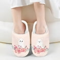 thumbnail image 5 of Psesaysky Winter Fluffy Slippers for Children Indoor and Outdoor Cozy House Slippers Girls Boys Warm Slippers with Lamb, 5 of 7