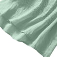 thumbnail image 5 of Summer Tank Tops for Women Button down Embroidered Lightweight Boho Sleeveless V-Neck Tops Summer Cute Loose Gauze Shirts 2026 by Awwp Light Green L, 5 of 8
