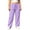 #1Purple, variant on MYAOYINo Boundaries Womens Wide Leg Sweatpants Elastic Drawstring Waist Casual Lounge Pants