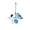 Blue #105, variant on Solar Lights Outdoor Colorful Insect Hanging Lanterns Bee,Waterproof Decor for Trees,Patio & Pergola