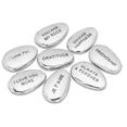 thumbnail image 2 of Engraved Pebble-I Love You Decoration, 2 of 2