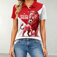 thumbnail image 5 of Women's Football Graphic T-Shirt, Women's Fashion Printed Short Sleeve Sports Top, Casual Athletic Workout Tee for Soccer Tournament 2026 Yellow Size: S, 5 of 5