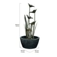 thumbnail image 5 of Fontaine d'Eau en Métal avec 5 Feuilles, 5 of 5