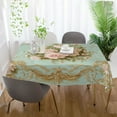 thumbnail image 6 of YAZAOO Square Tablecloth Floral Design Pattern Pattern Tableclothes, 6 of 9