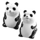 thumbnail image 2 of Salero y pimentero de cerámica con forma de panda chino, dispensador de especias, soporte para condimentos, recipiente para palillos de dientes, colección para cocinar y hornear en la cocina, 2 of 8