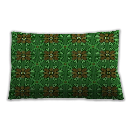 Ahgly Company Outdoor Rectangular Contemporary Lumbar Throw Pillow, 13 inch by 19 inch