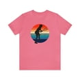 thumbnail image 2 of Tennis Shirt for Women Retro Sunset Girl Unisex Bella Canvas Premium, 2 of 12
