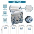 thumbnail image 6 of Blue Eucalyptus Table Runner 36 Inches, Watercolor Spring Weeping Botanical Bed Runner Dresser Scarves Tabletop for Indoor Outdoor Parties/Ceremony/Banquet, 13"x 36", 6 of 8