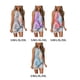 thumbnail image 4 of Guardurnaity Camiseta sin mangas con cuello y dobladillo retorcido con estampado teñido anudado para mujer Prendas para la parte del cuerpo Gris S, 4 of 6