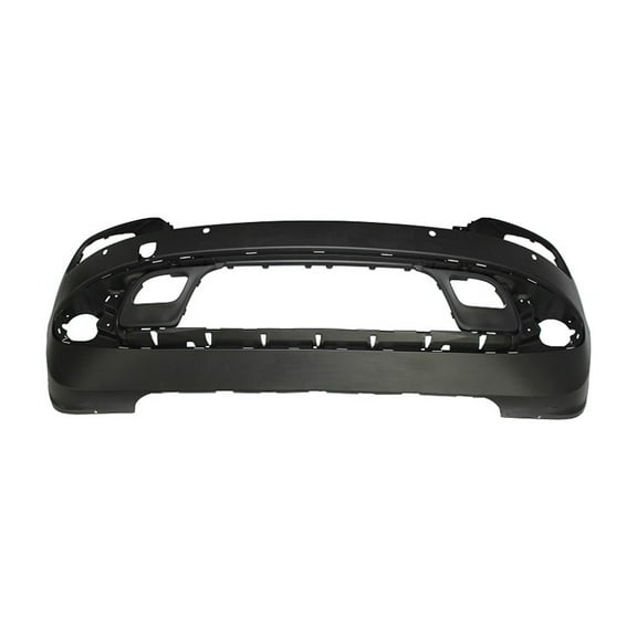 New Aftermarket CAPA Black Front Bumper Cover Replaces 68232095AD For Trailhawk Model fits 2014-2018 Jeep Cherokee Trailhawk Sport Utility 4-Door
