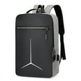 thumbnail image 3 of New Men's Large Capacity Casual Daily Commuter Trendy Adjustable Backpack, 3 of 5