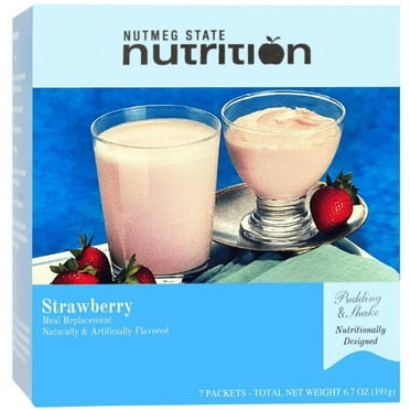 Diet Protein to Go Aspartame-Free 100 Calorie Strawberry Meal Replacement Pudding / Shake, 1 Pack