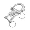 thumbnail image 4 of Swivel Eye Snap Hook Shackles Stainless Steel for Rigging, Water Sports, Halyard, Boat Accessories, Sailing Fork Type, 4 of 10