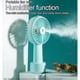 thumbnail image 2 of Misting Fan Desk Handheld Fan 3 Speeds 2500mah Rechargeable Fan With Travel Personal Fan For Home O, 2 of 5